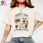Got Another Plant Duck T-Shirt Unisex Funny Gardener Gift Fun Casual Graphic Tee