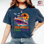 Halloween Cruise Squad Tee Shirt Unisex Spooky Trip Gift For Kids And Adults