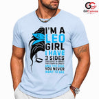 Leo Girl Zodiac Tee Shirt Unisex Fun Astrology Fan Birthday Gift For Women