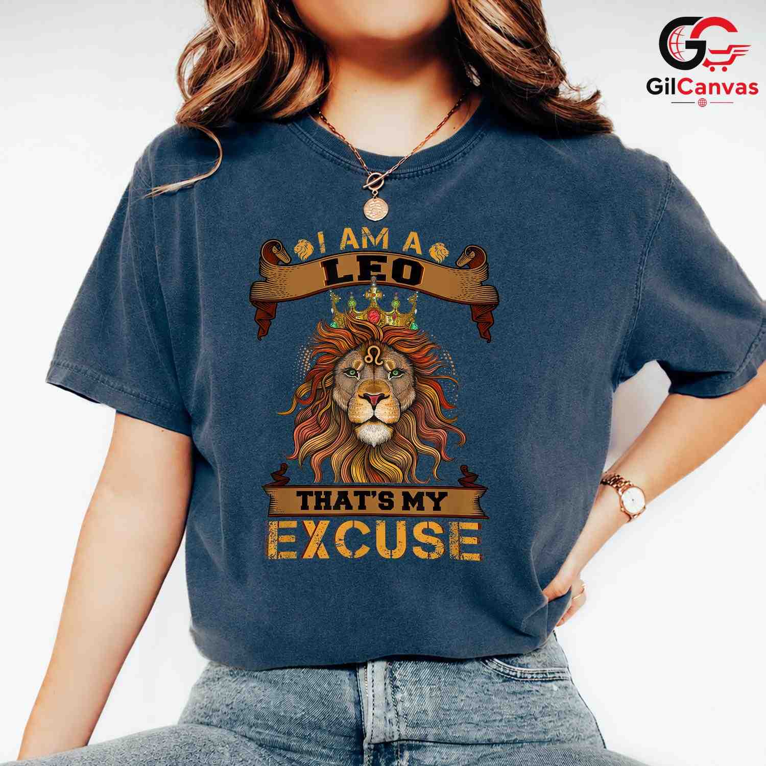 Leo Zodiac Birthday T-Shirt Unisex Fun Astrology Gift Idea For Fans Men