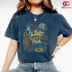 National Park Adventure T-Shirt Outdoor Nature Lover Unisex Graphic Apparel