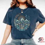 Nature Landscape Adventure T-Shirt Summer Travel Explorer Unisex Graphic Apparel