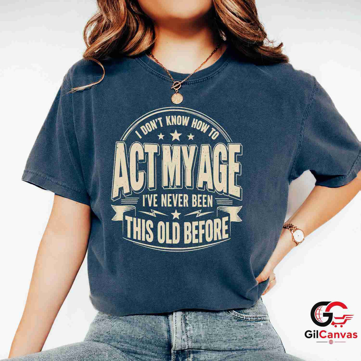 Never Been This Old T-Shirt Funny Retro Birthday Unisex Gag Gift Humorous Tee