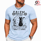 Salem Wayward Cats Halloween T-Shirt Unisex Mystical Witchy Gift For Lovers