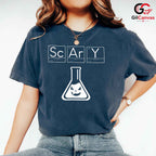 Scary Science Chemistry T-Shirt Unisex Fun Spooky Halloween Gift Idea For Kids