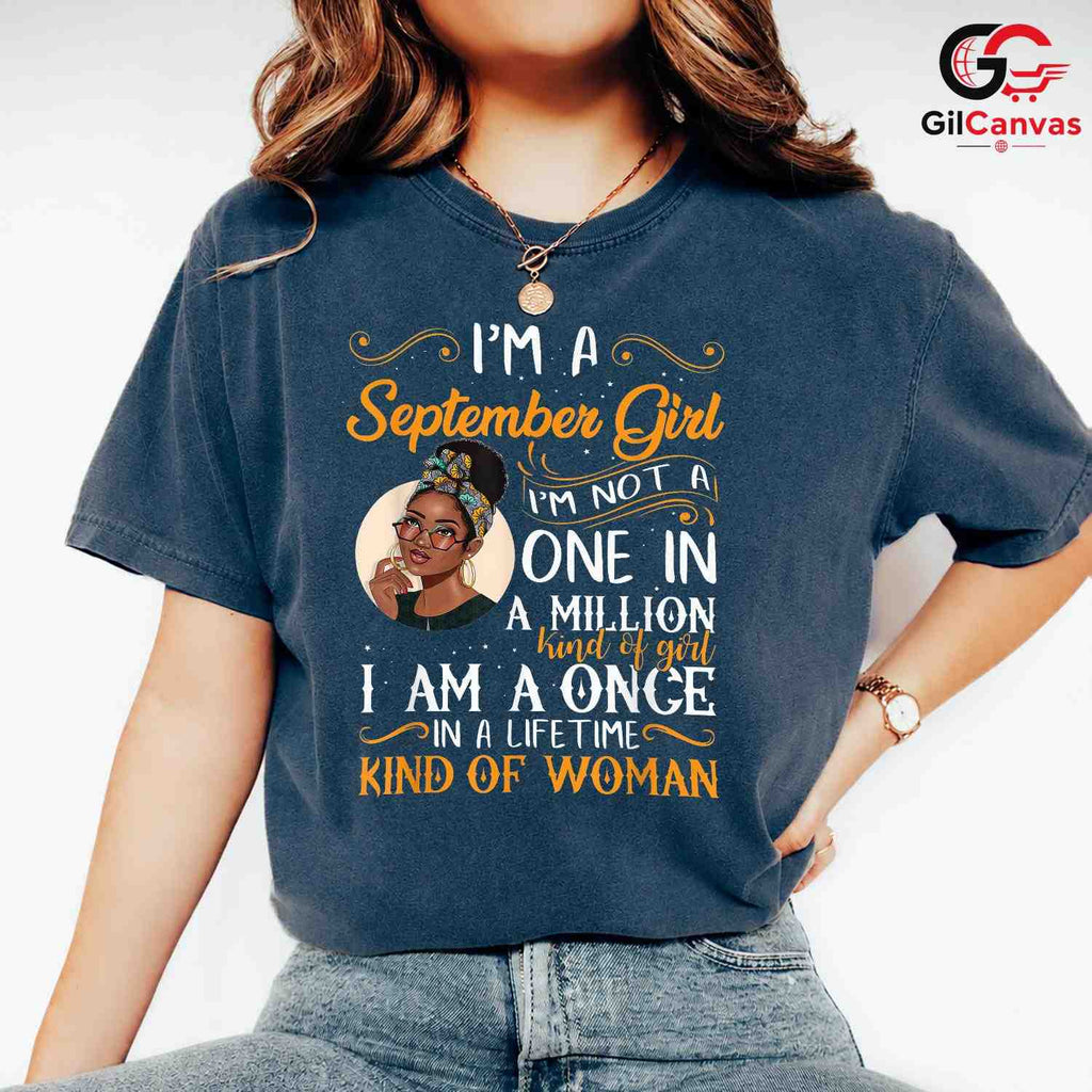 September Girl Unique T-Shirt Unisex Fun Birthday Celebration Gift For Women