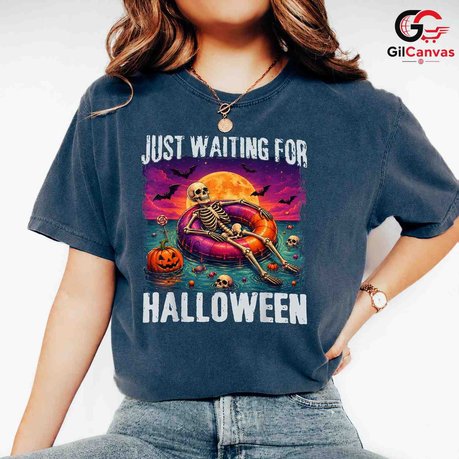 Skeleton Spooky Season T-Shirt Unisex Perfect Halloween Event Gift For Adults