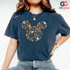 Spooky Cartoon Mouse Tee Shirt Unisex Fun Halloween Party Gift Kids Adults
