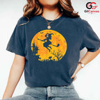Spooky Halloween Witch Tee Shirt Unisex Perfect Event Lover Gift For Adults