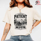 Vintage Stagecoach Art T-Shirt Humorous Western History Unisex Retro Gift Tee