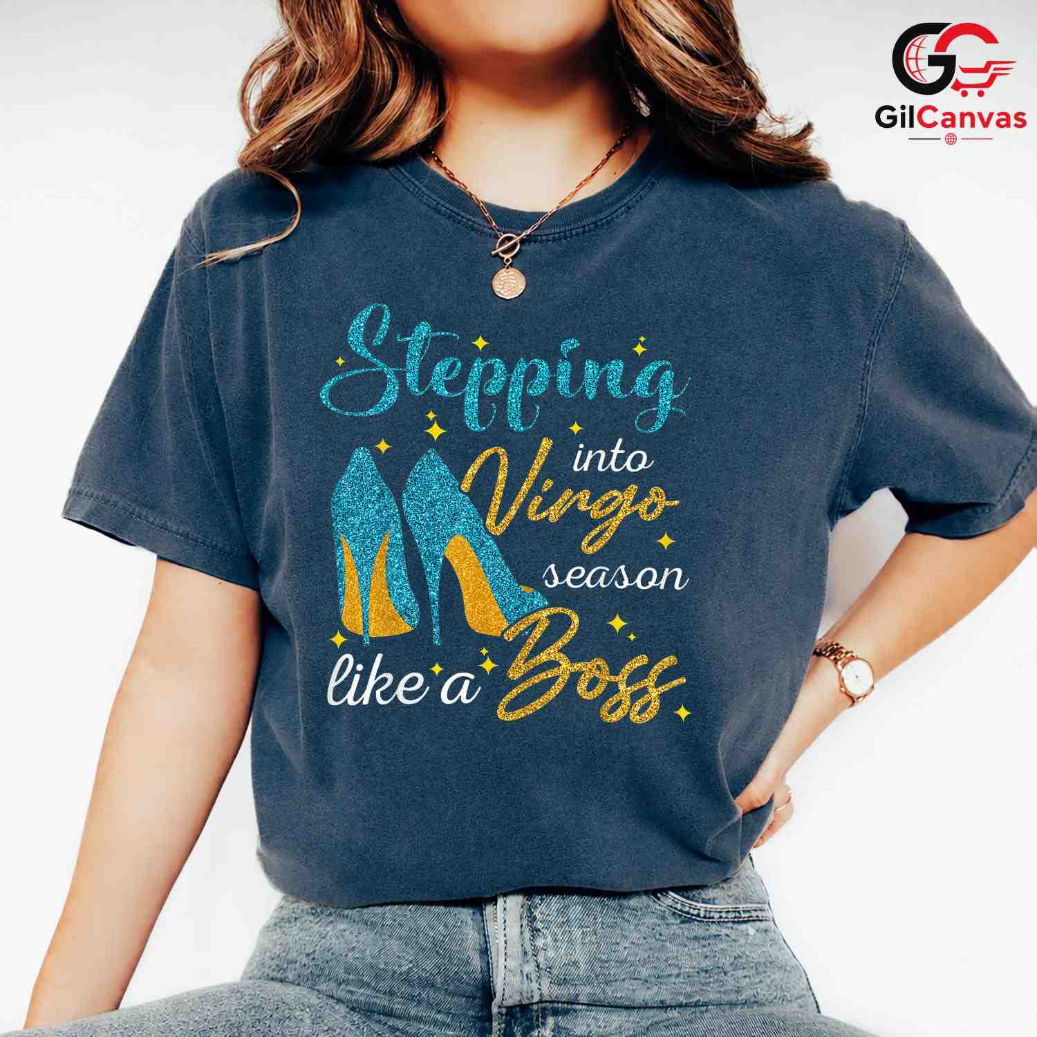 Virgo Season Stepping In Shirt Unisex Stylish Astrology Lover Gift For Women