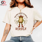 Western Cowboy Frog T-Shirt Men Women Animal Lover Country Theme Fun Tee Gift
