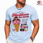Best Ice Cream Cone T-Shirt Summer Fashion Kids Gift Unisex Graphic Apparel