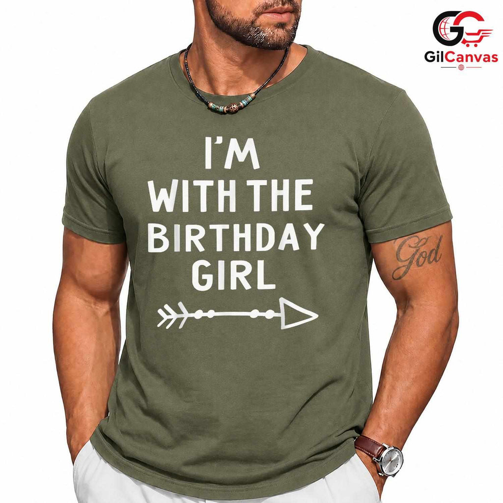 Birthday Girl Friends T-Shirt Unisex Special Day Celebration Gift For Women