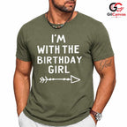 Birthday Girl Friends T-Shirt Unisex Special Day Celebration Gift For Women