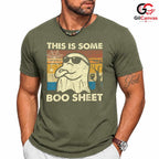 Boo Sheet Ghost Halloween T-Shirt Unisex Funny Spooky Season Gift For Adults