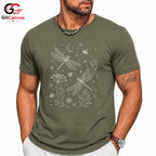 Botanical Dragonfly T-Shirt Spring Summer Nature Lover Women Men Graphic Tee