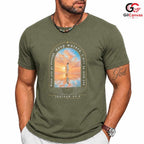 Christian Jesus Faith T-Shirt Inspirational Quote Unisex Religious Apparel