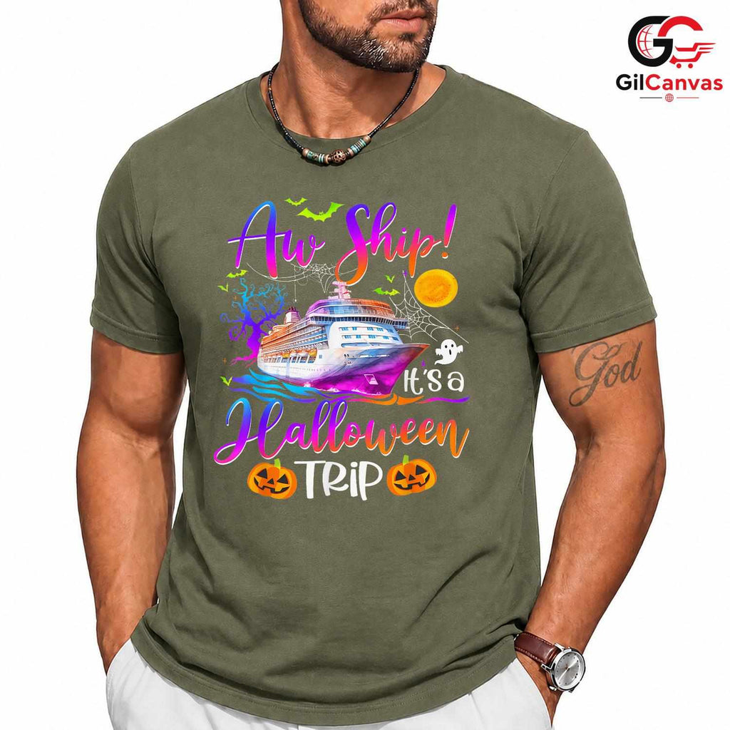 Cruise Squad Halloween Tee Shirt Unisex Aw Ship Fun Trip Gift For Lovers
