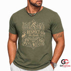 Cryptid Legend Respect Local T-Shirt Mothman Bigfoot Unisex Halloween Apparel