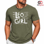 Empowering Leo Girl T-Shirt Unisex Astrology Zodiac Fan Birthday Gift Idea