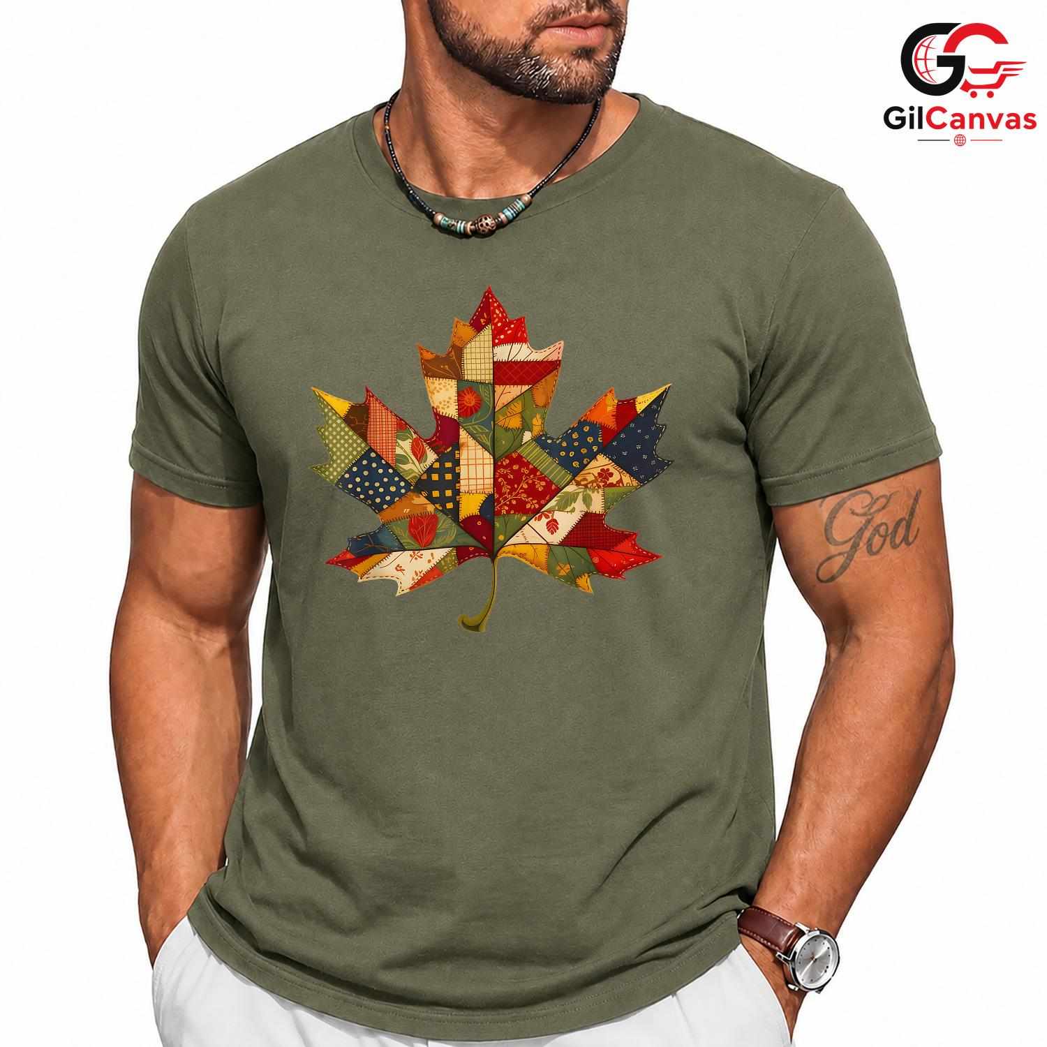 Fall Leaf Autumn Celebrate Tee Unisex Perfect Cozy Nature Lover Gift All