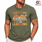 Fall Learning Character T-Shirt Unisex Cute Autumn Educational Gift For Kids