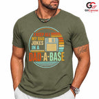 Floppy Disk Dad Joke T-Shirt Retro Gamer Fathers Day Unisex Humorous Gift Tee