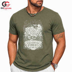 Forest Animal T-Shirt Men Women Outdoor Enthusiast Nature Graphic Apparel Tee