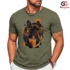French Bulldog Coffee T-Shirt Dog Owner Pet Lover Unisex Fun Graphic Tee