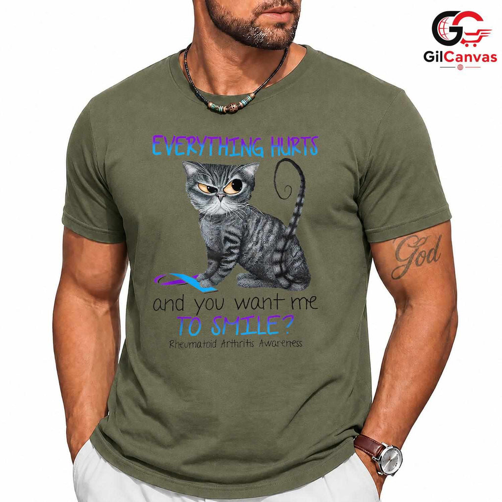 Funny Cat Lover Pet Humor Tee Unisex Perfect Birthday Holiday Gift For All
