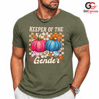 Funny Gender Reveal T-Shirt Unisex Cute Baby Shower Party Event Gift Friends