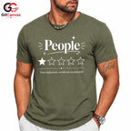 Funny People Review T-Shirt Unisex Halloween Festivities Friends Gag Gift Tee