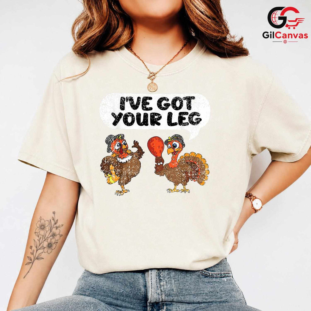 Funny Thanksgiving Turkey T-Shirt Unisex Fall Family Gathering Dinner Gift