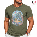 Giant Monster Ramen T-Shirt Japanese Culture Dragon Art Unisex Graphic Apparel