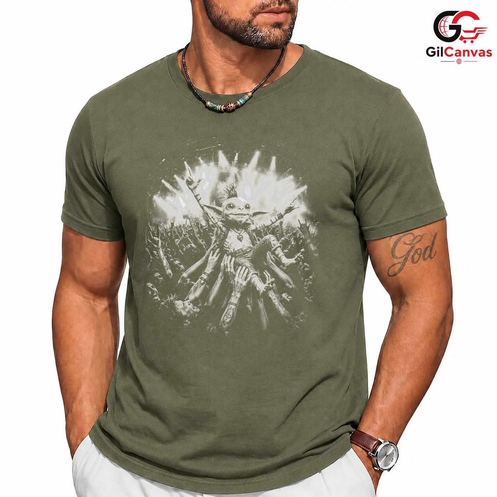 Graffiti Fantasy Rock T-Shirt Music Concert Lover Unisex Graphic Apparel