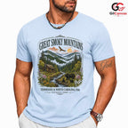 Great Smoky Mountains T-Shirt Scenic Nature Travel Unisex Outdoor Apparel