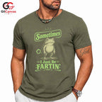 Humorous Nature Frog T-Shirt Men Women Perfect Casual Wear Animal Graphic Shirt