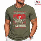 It Is What It Is Skeleton Tee Spooky Gothic Graveyard Unisex Halloween Apparel