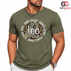 Leo Zodiac Astrology Tee Shirt Unisex Event Birthday Gift Idea For Fans