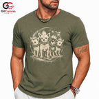 Punk Chihuahua Graphic T-Shirt Cute Animal Pet Lover Unisex Birthday Gift