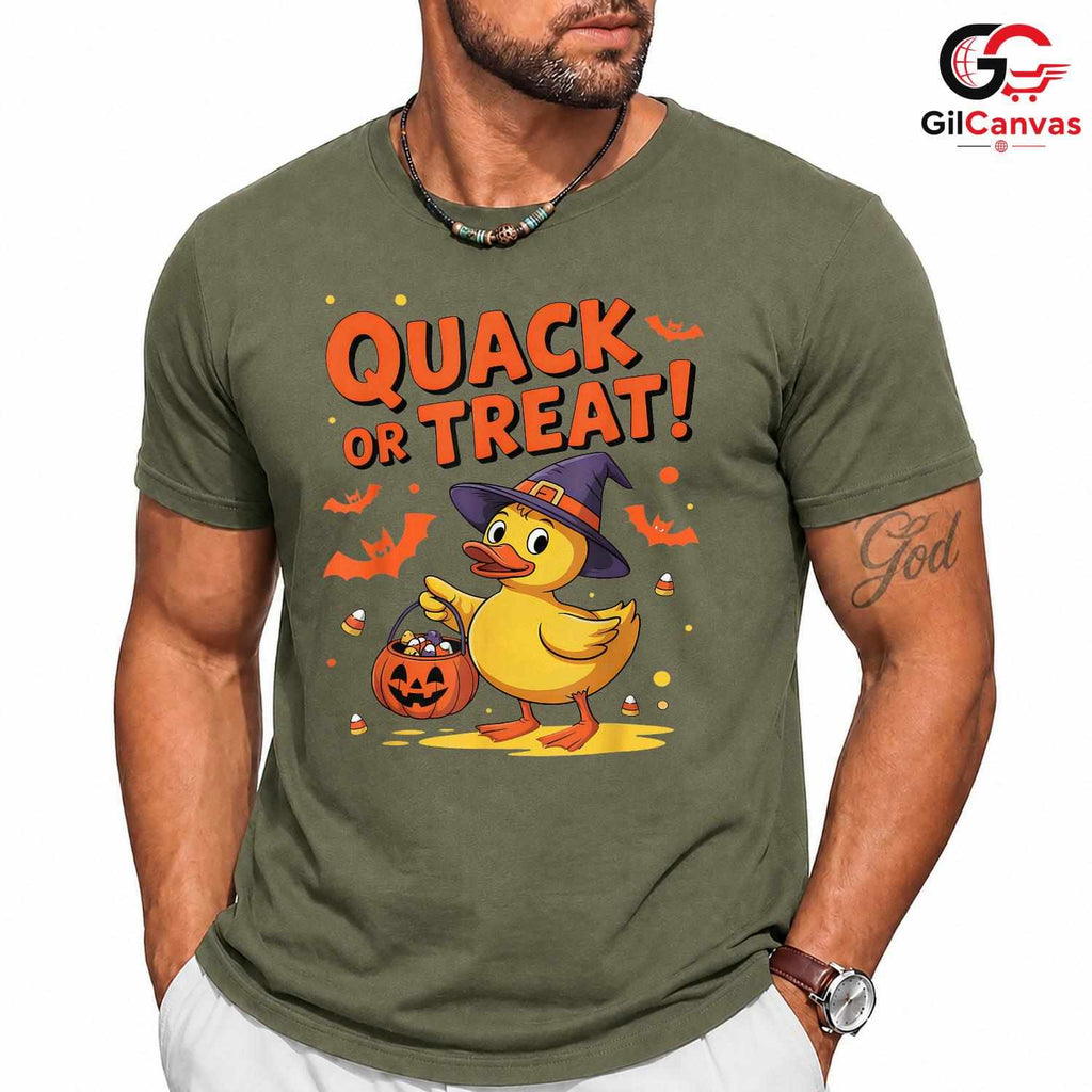 Quacking Duck Halloween T-Shirt Unisex Fun Trick Or Treat Gift Idea For Kids