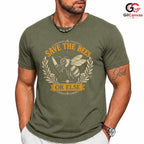 Save The Bees Nature T-Shirt Earth Day Eco Friendly Unisex Funny Tee Gift