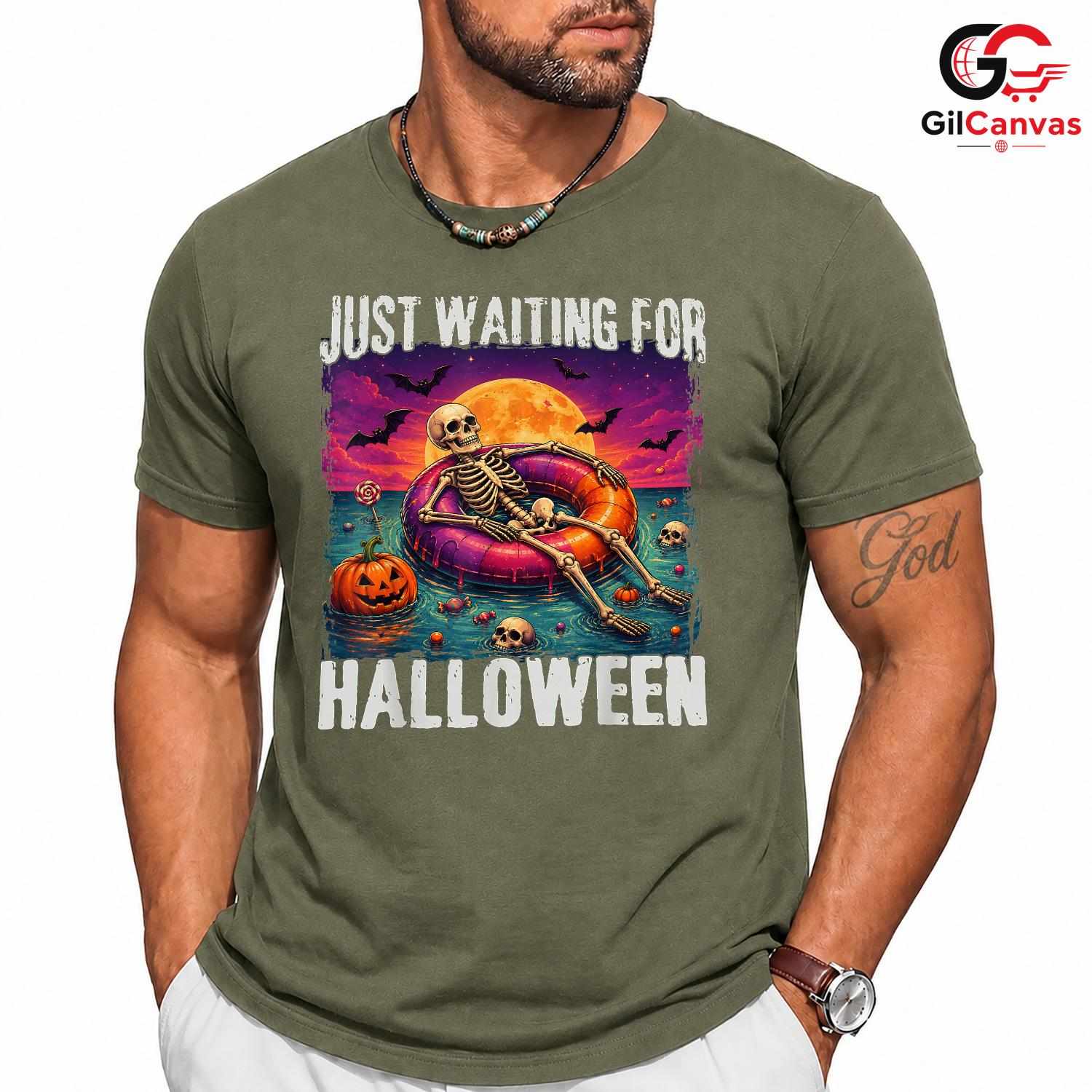 Skeleton Spooky Season T-Shirt Unisex Perfect Halloween Event Gift For Adults