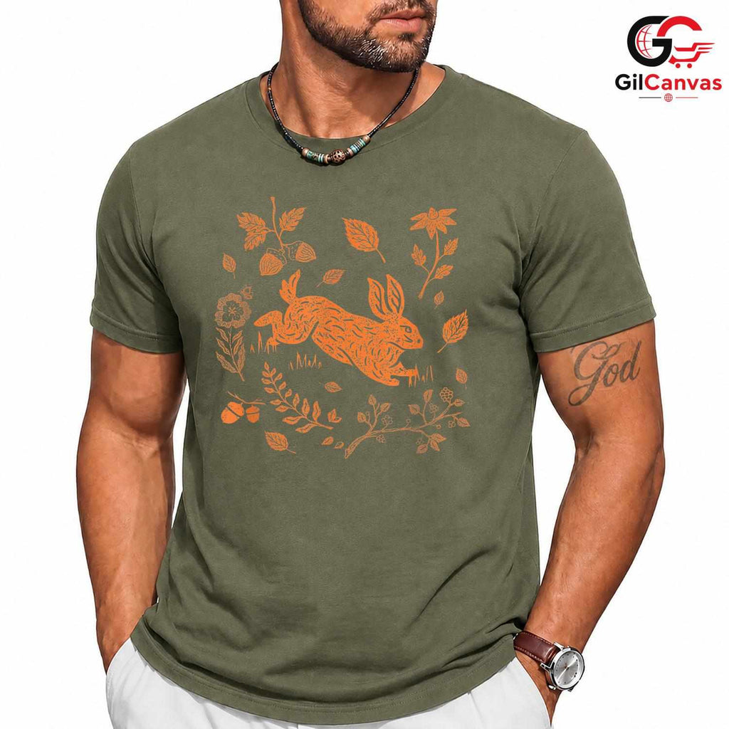 Spring Rabbit Nature T-Shirt Unisex Perfect Cute Animal Lover Festival Gift