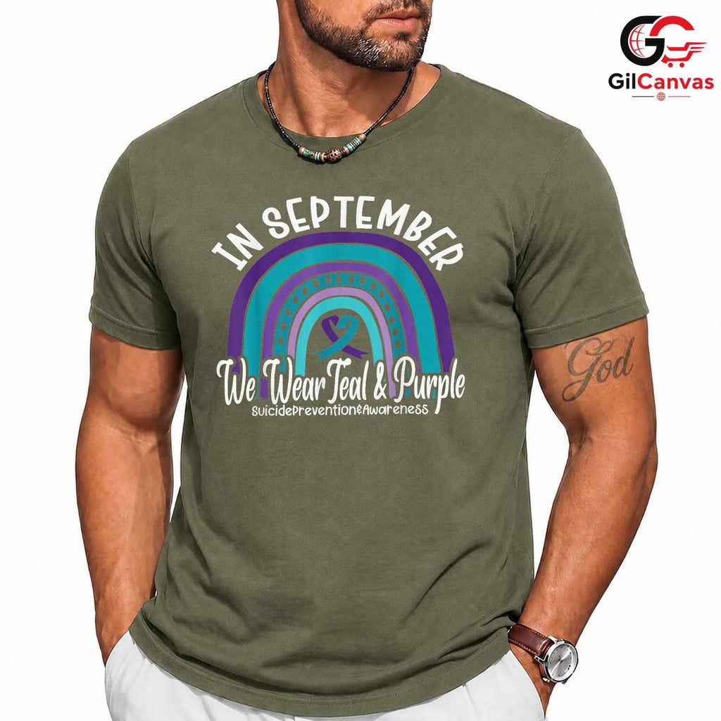 Suicide Prevention Event Shirt Unisex Awareness September Support Gift All Ages