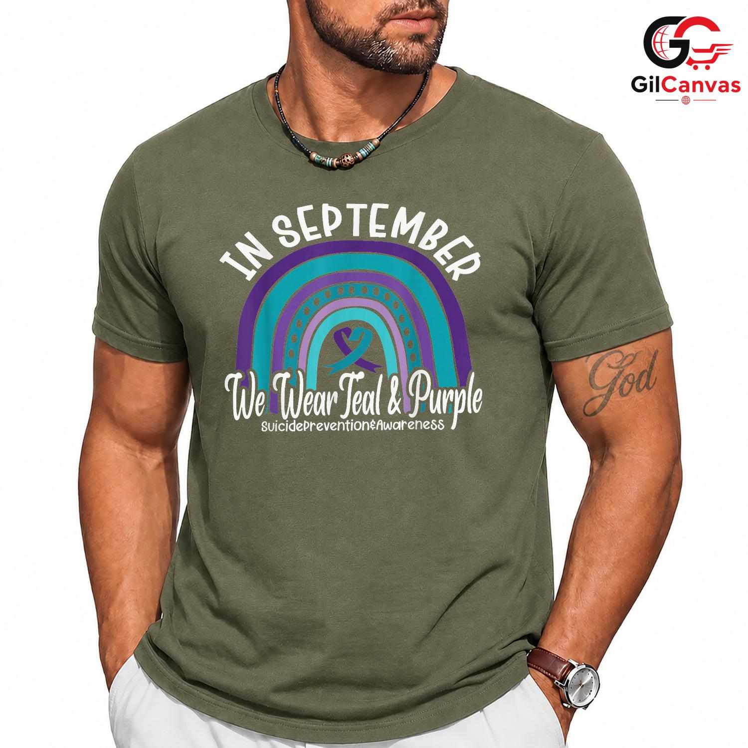 Suicide Prevention Event Shirt Unisex Awareness September Support Gift All Ages