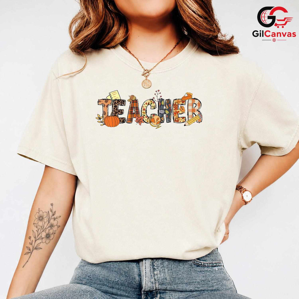 Teacher Appreciation T-Shirt Unisex Perfect Educator Fall Event Gift For All