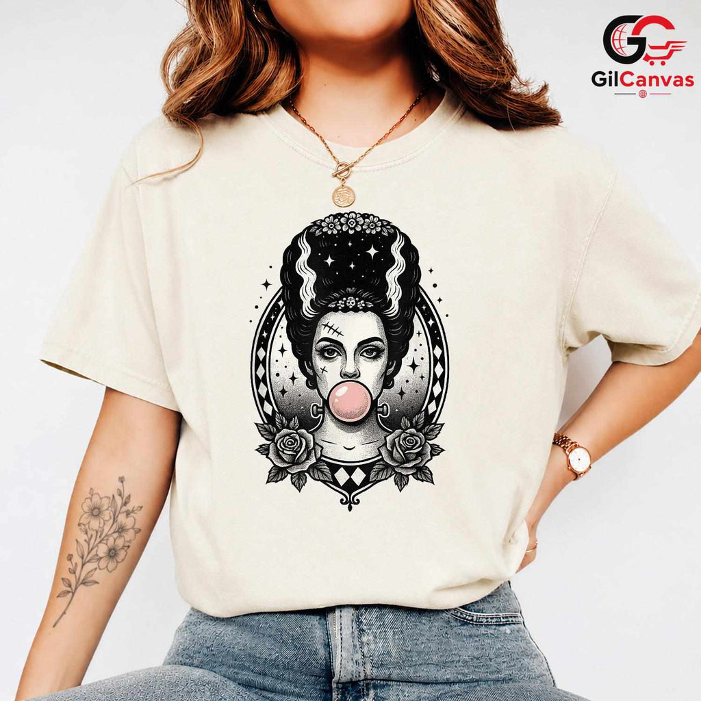 Unique Graphic Halloween Tee Shirt Unisex Spooky Design Lover Gift For Adults