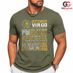 Virgo September Birthday Shirt Unisex Perfect Astrology Lover Gift Idea For Her